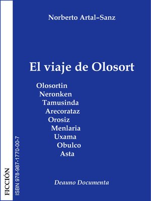 cover image of El Viaje de Olosort